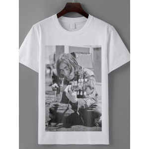  Tricou John Lennon cu chitara